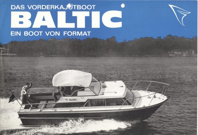 Baltic Vorderkajütboot - VEB Yachtwerft Berlin - Konstr. Manfred Ernst - 1968_Seite_001